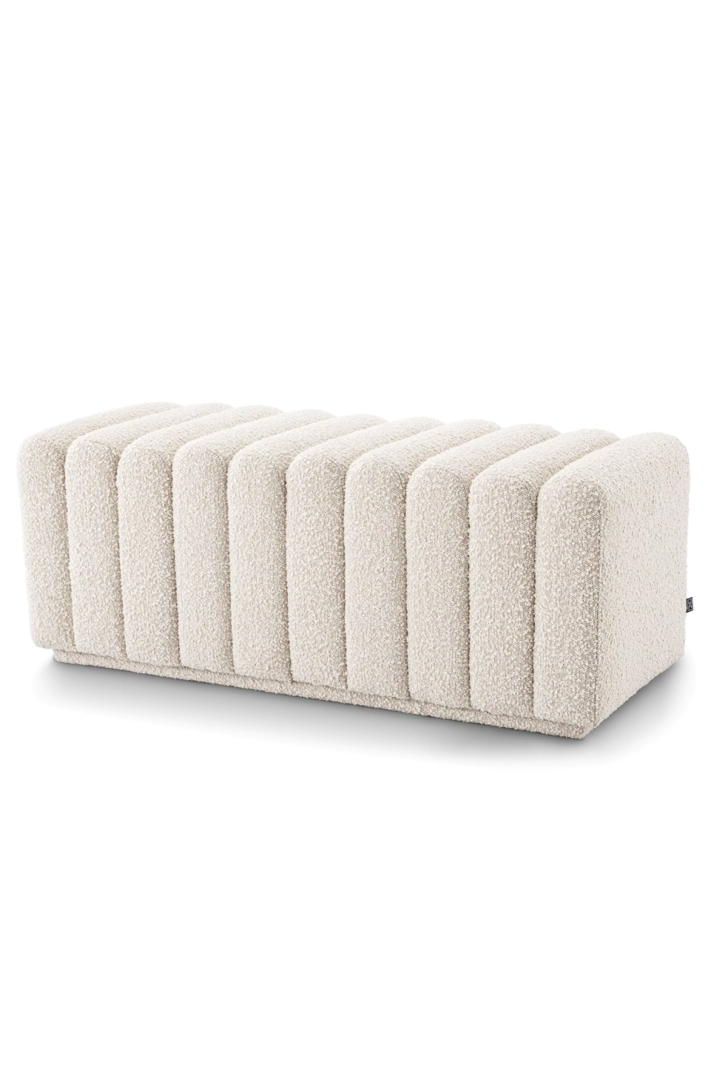 Deep Channel Stitched Bench | Eichholtz Bente | OROA.com