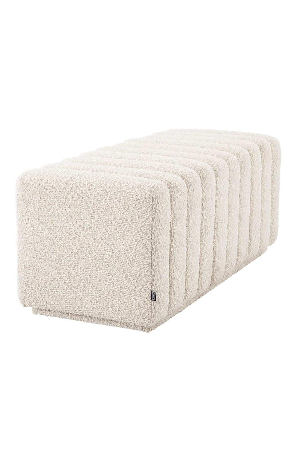 Deep Channel Stitched Bench | Eichholtz Bente | OROA.com