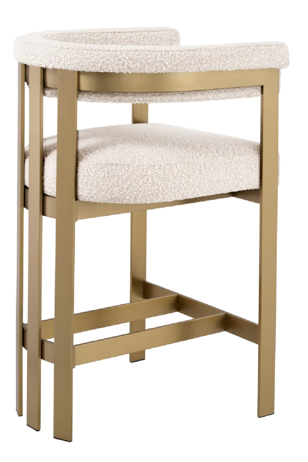 Modern Curved Counter Stool | Eichholtz Clubhouse | Oroa.com