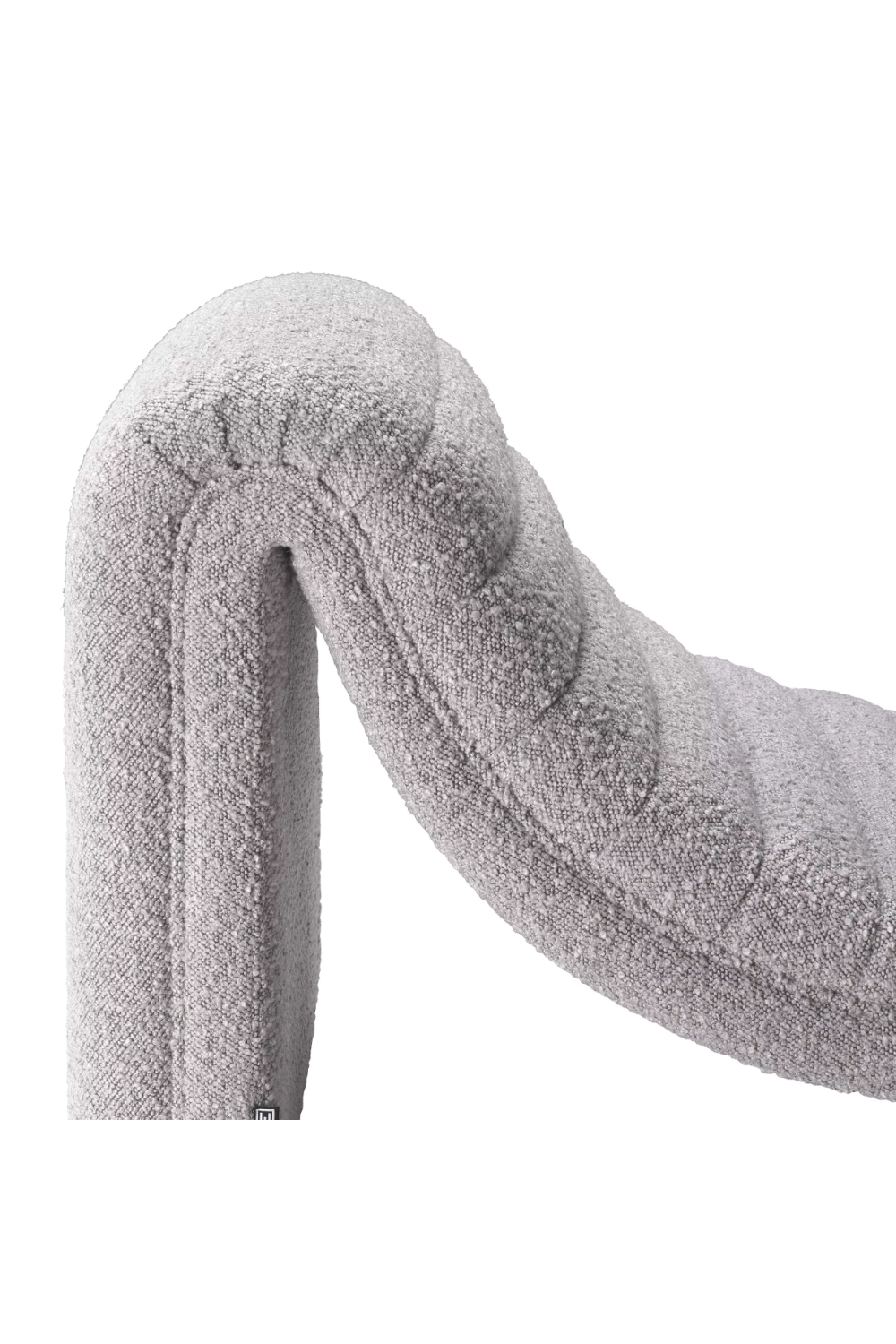 Gray Bouclé Chaise Longue | Eichholtz Pioneer | Oroa.com