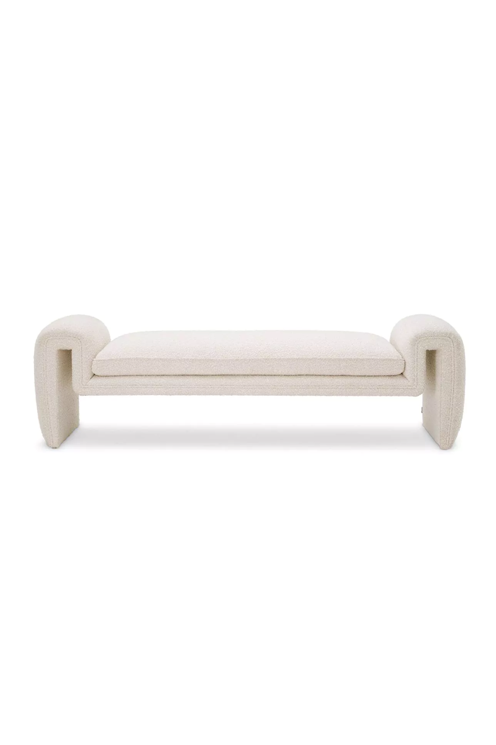 Luxurious Contemporary Bouclé Bench | Eichholtz Tondo | Oroa.com