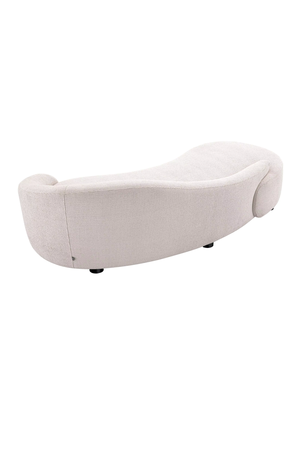 White Modern Curved Sofa | Eichholtz Rivolo | Oroa.com
