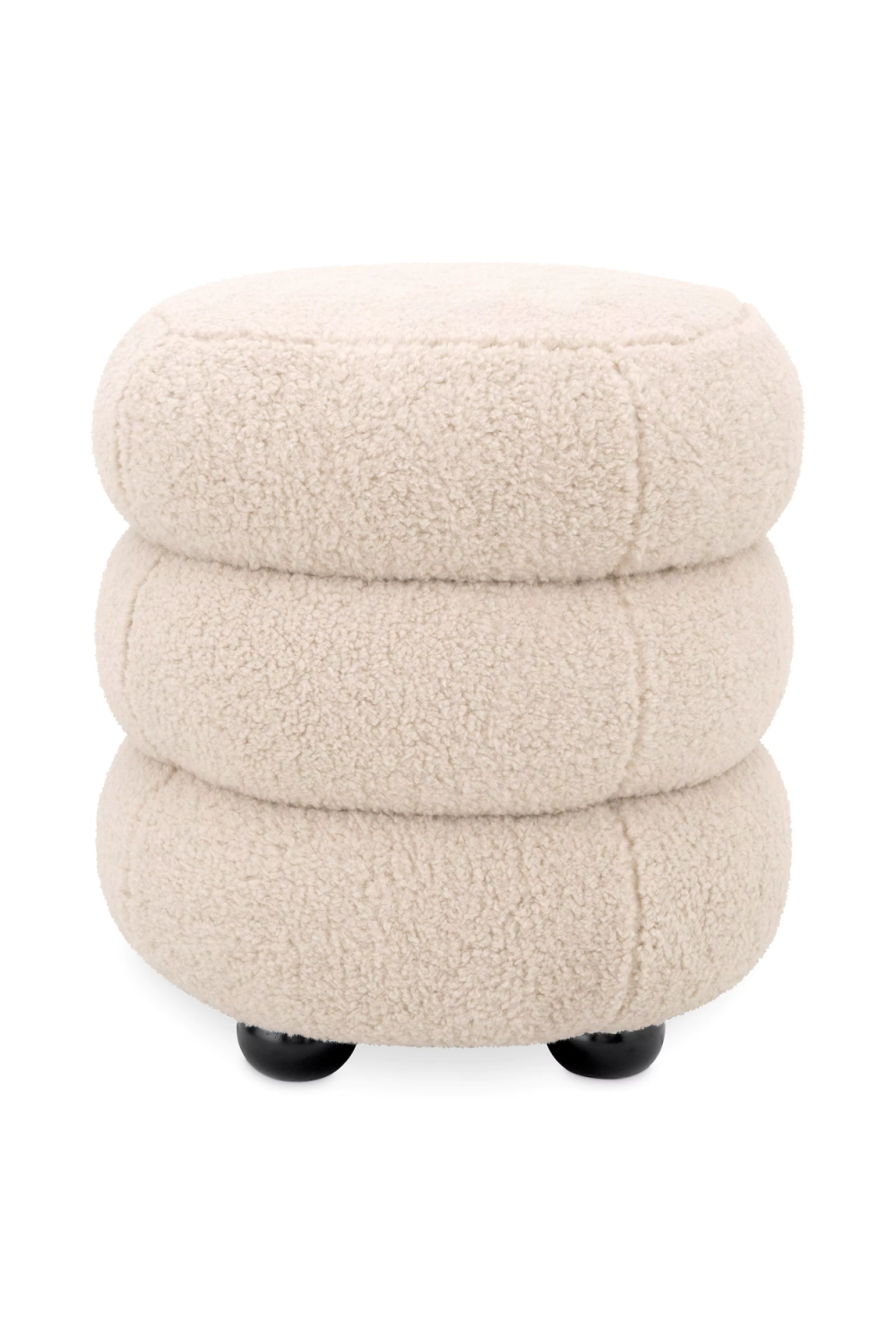 Upholstered accent outlet stool