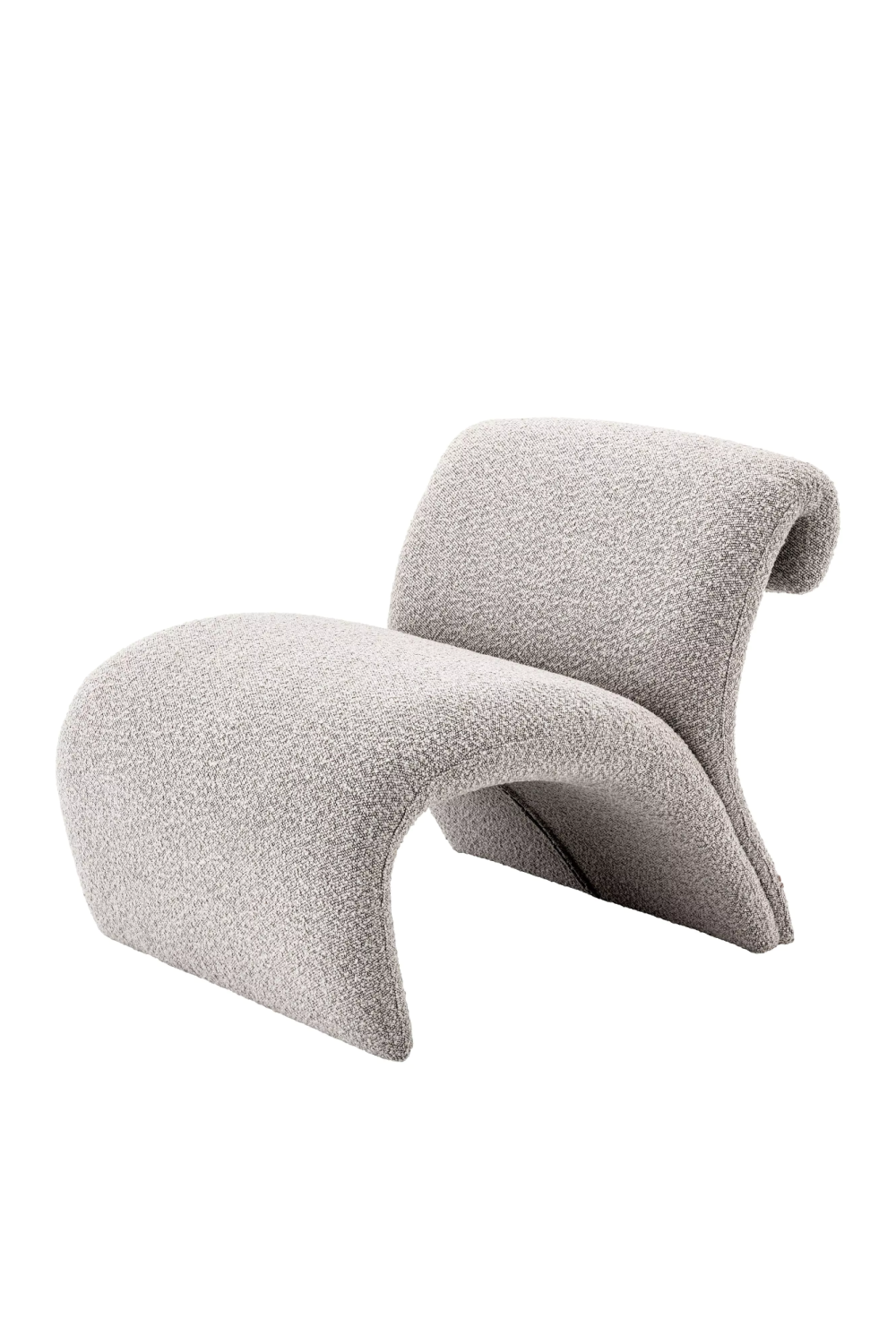 Bouclé Free Flowing Accent Chair | Eichholtz Vignola | Oroa.com