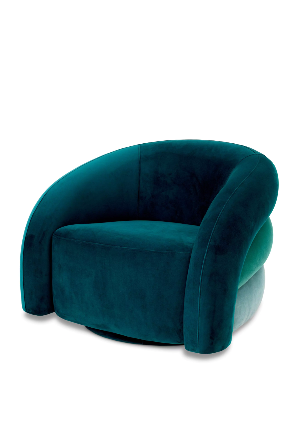 Curved Modern Swivel Armchair | Eichholtz Novelle | Oroa.com