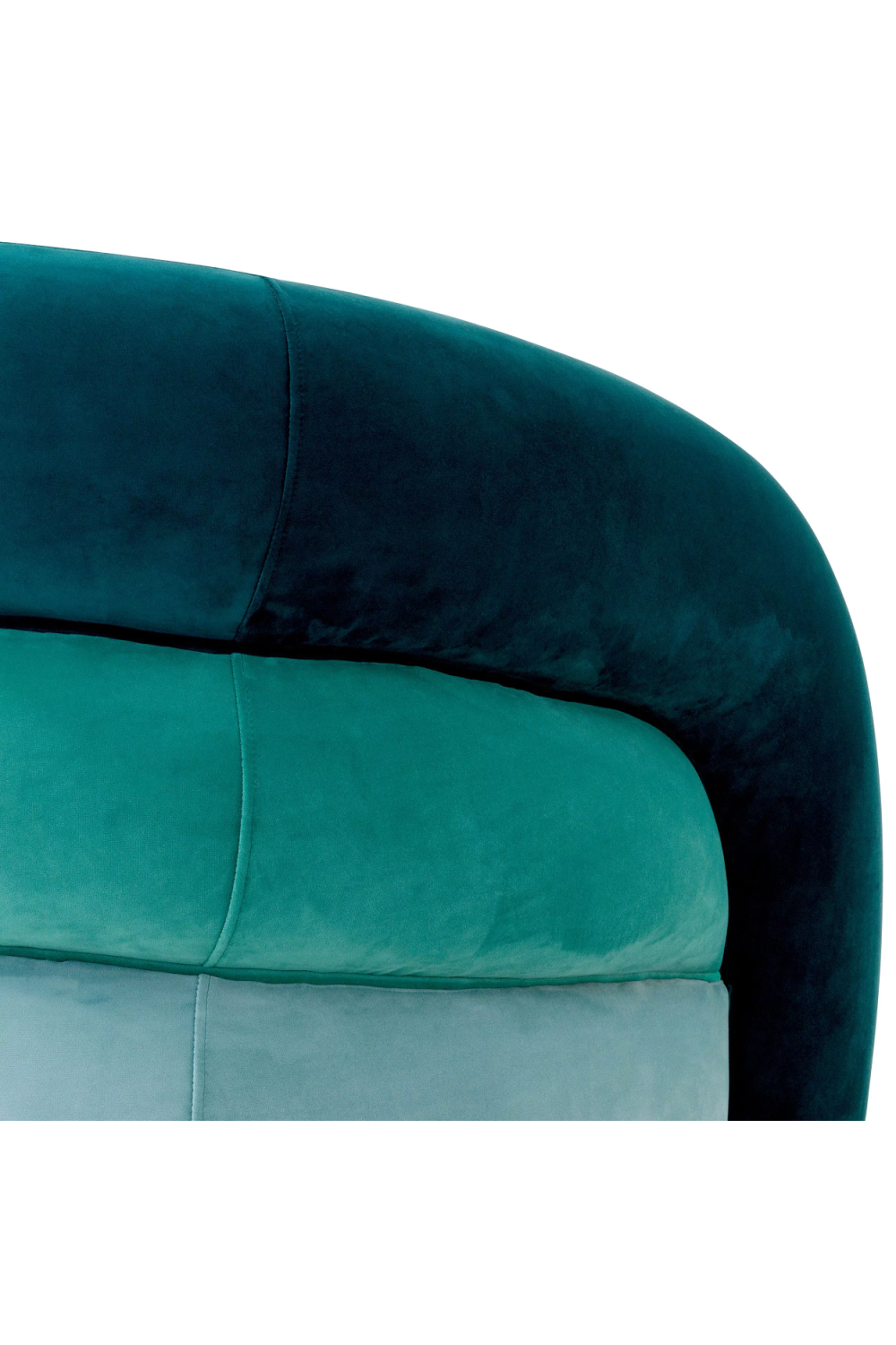 Curved Modern Swivel Armchair | Eichholtz Novelle | Oroa.com