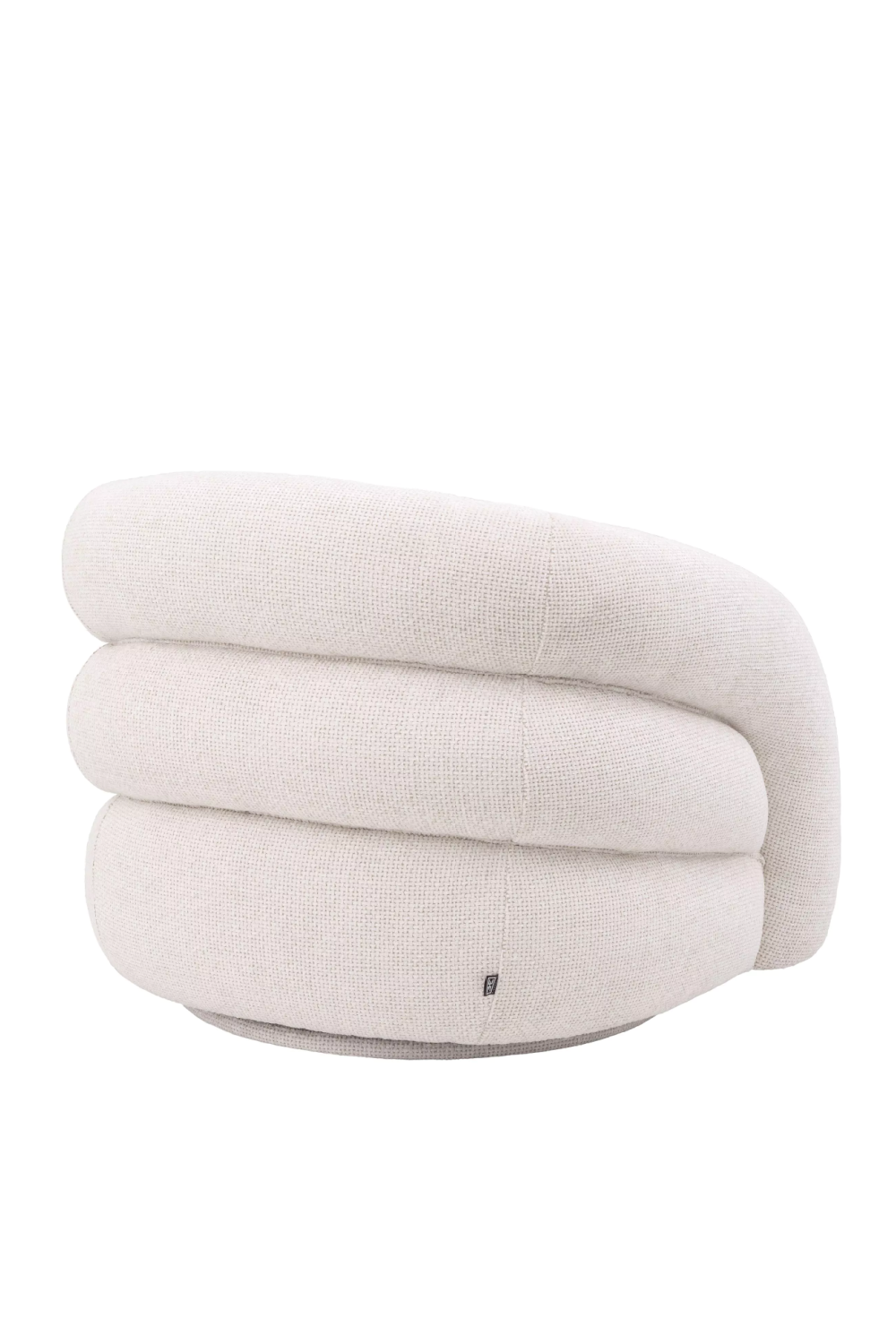 Curved Modern Swivel Armchair | Eichholtz Novelle | Oroa.com