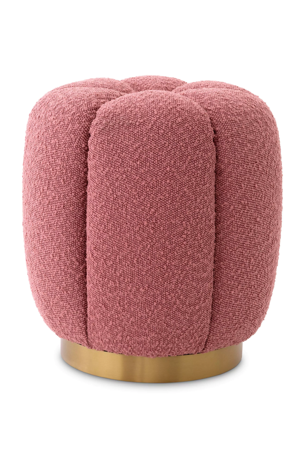 Modern Bouclé Stool | Eichholtz Stool Orchanic | Oroa.com