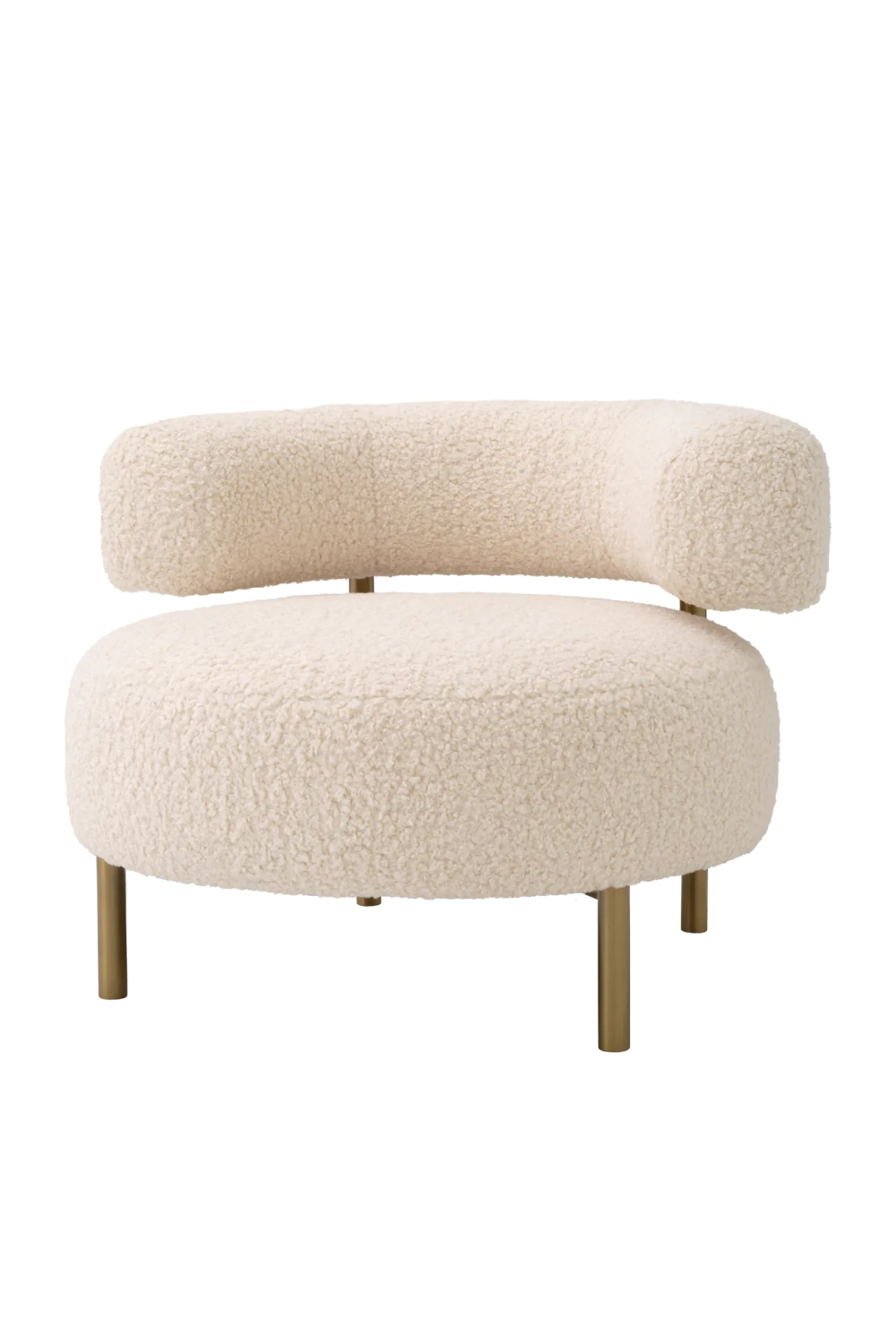 Curved Modern Lounge Chair | Eichholtz Thompson | Oroa.com