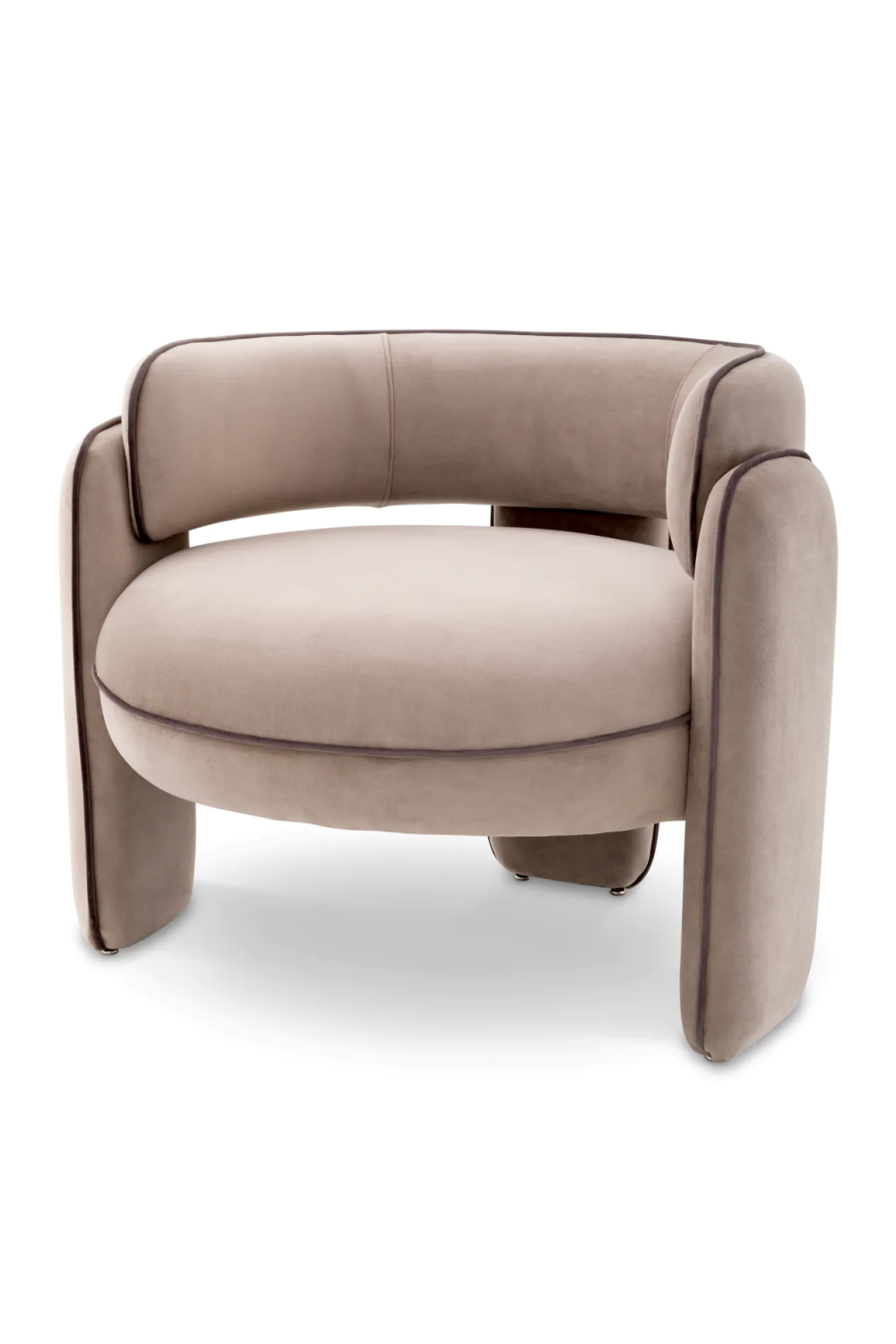 Velvet Modern Accent Chair | Eichholtz Chaplin | Oroa.com