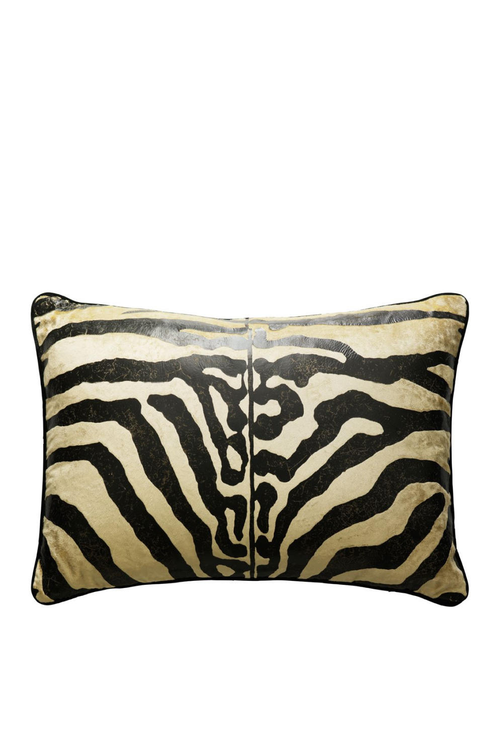 Zebra Print Velvet Cushion Andrew Martin Arazova OROA