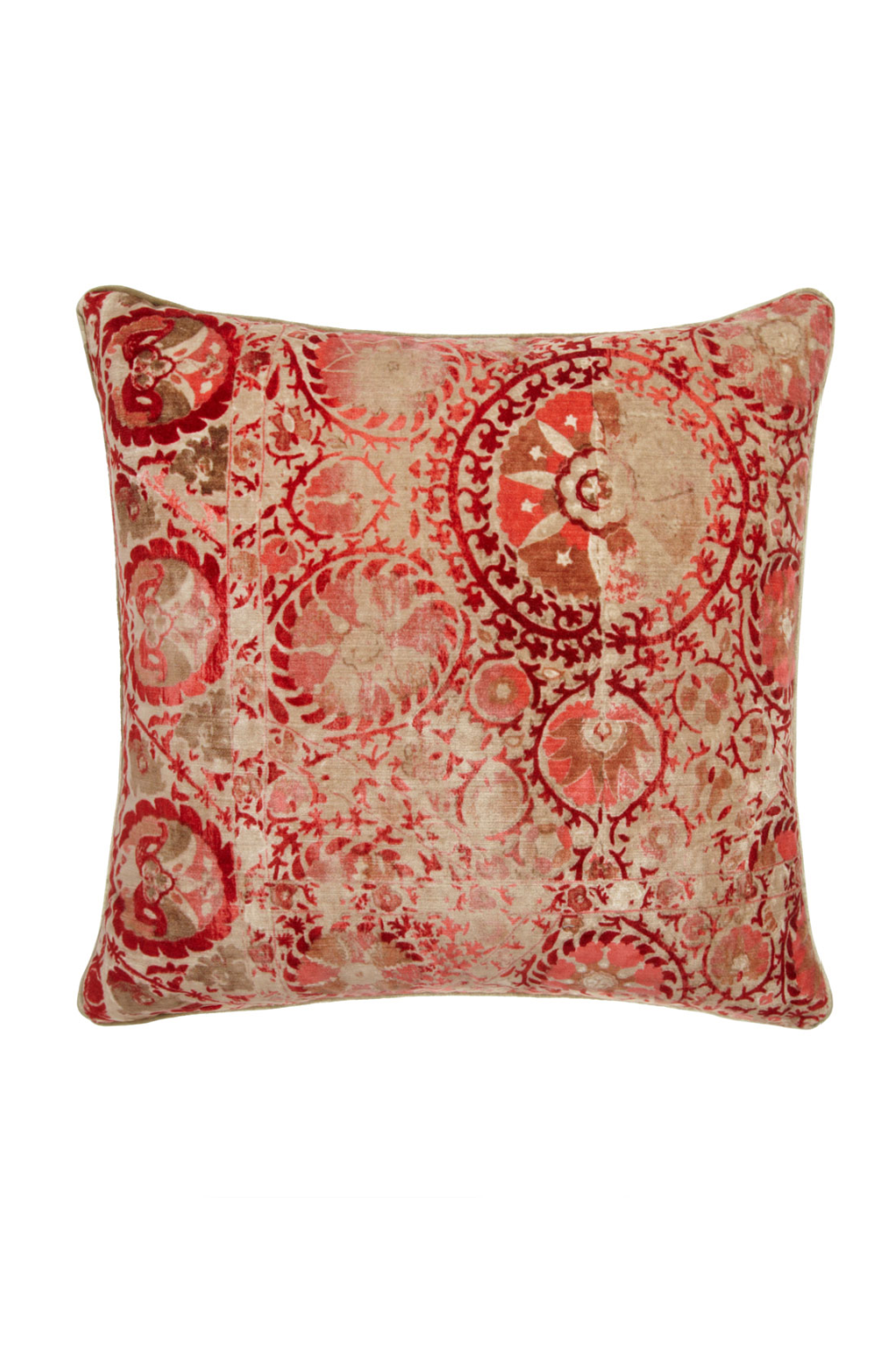 Velvet Vintage Suzani Cushion | Andrew Martin Iznik | OROA