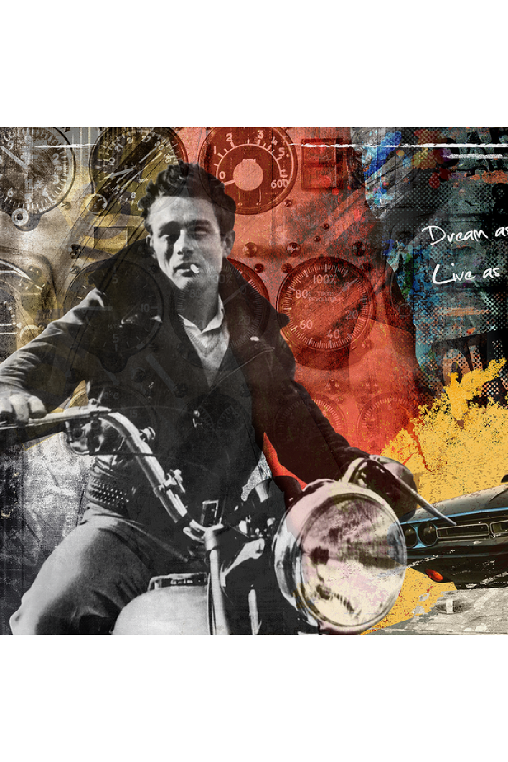 American Actor Photographic Artwork | Andrew Martin James Dean | OROA