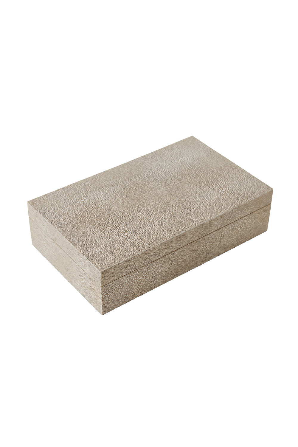 Cream Shagreen Box | Andrew Martin Cora | OROA