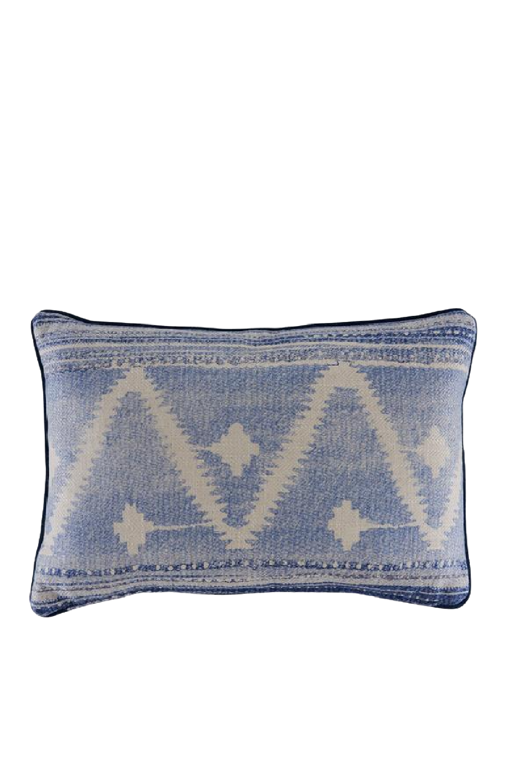 Zigzag Cushion with Velvet Piping | Andrew Martin Babylon | OROA
