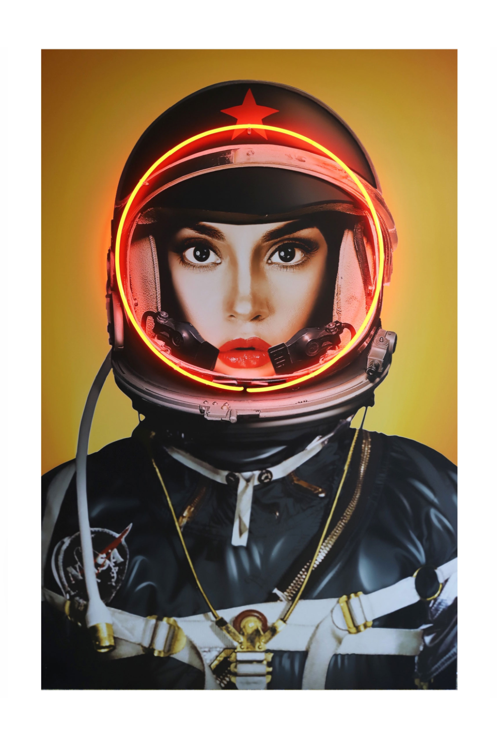 Louis Vuitton Spacesuit Neon Artwork - Andrew Martin Like a Boss