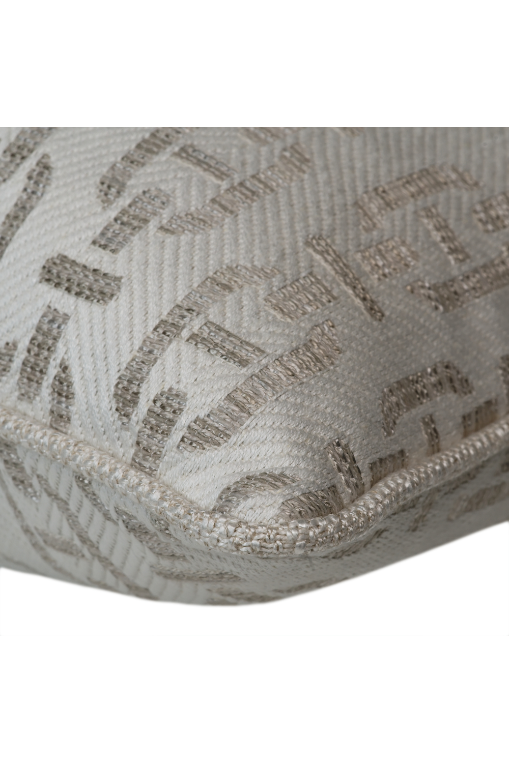 Chain Link Pattern Square Cushion | Andrew Martin Burlington | OROA