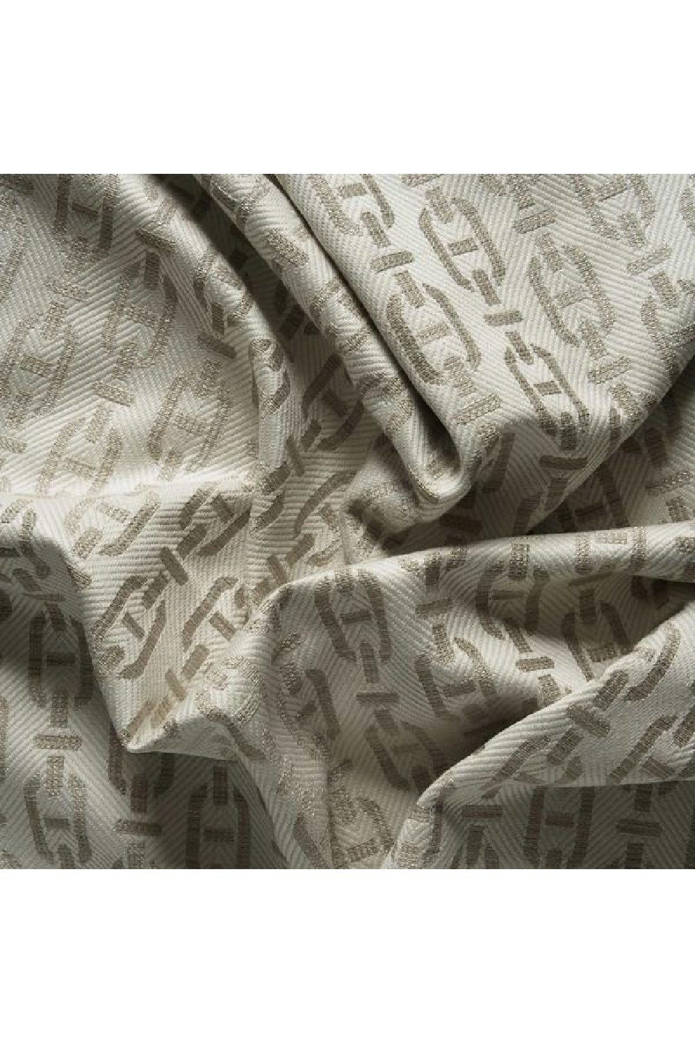 Chain Link Pattern Square Cushion | Andrew Martin Burlington | OROA