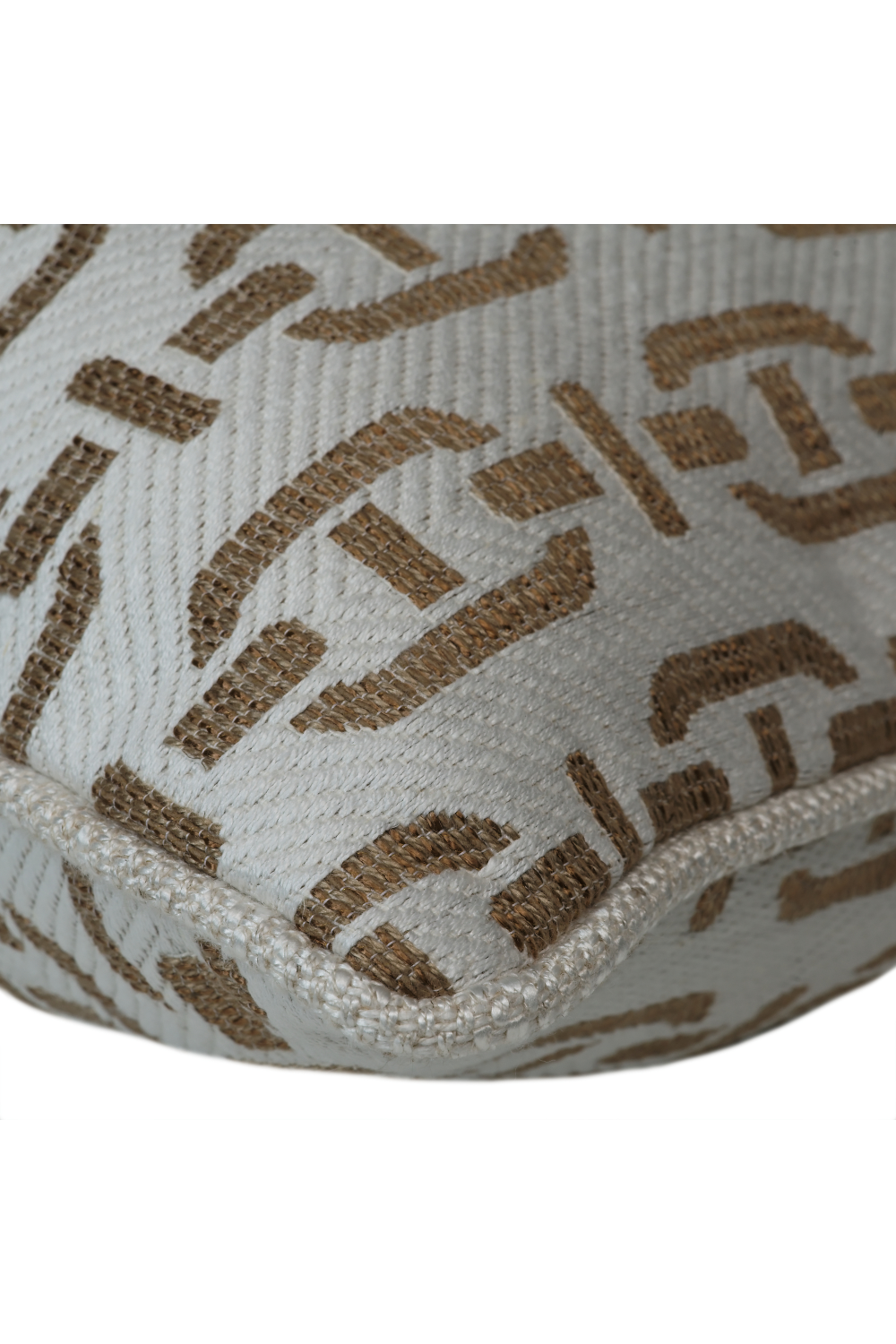 Chain Link Pattern Square Cushion | Andrew Martin Burlington | OROA