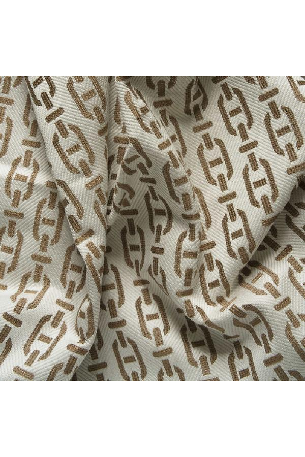 Chain Link Pattern Square Cushion | Andrew Martin Burlington | OROA