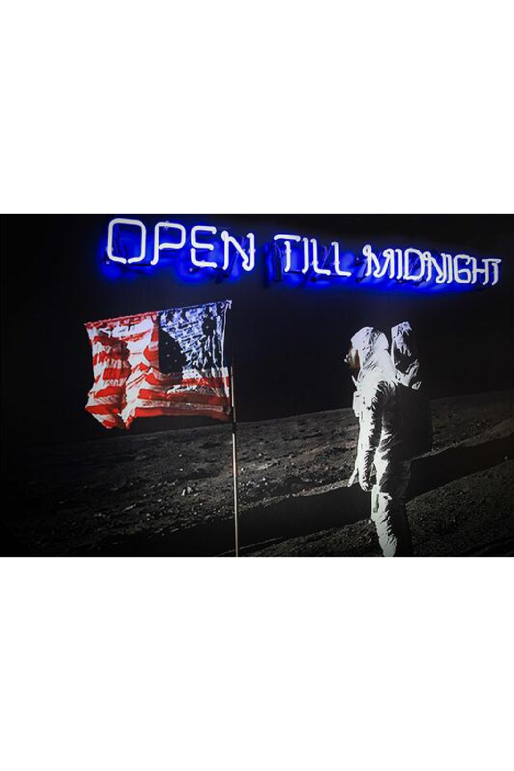 Urban Neon Artwork | Andrew Martin Open Till Midnight | Oroa.com