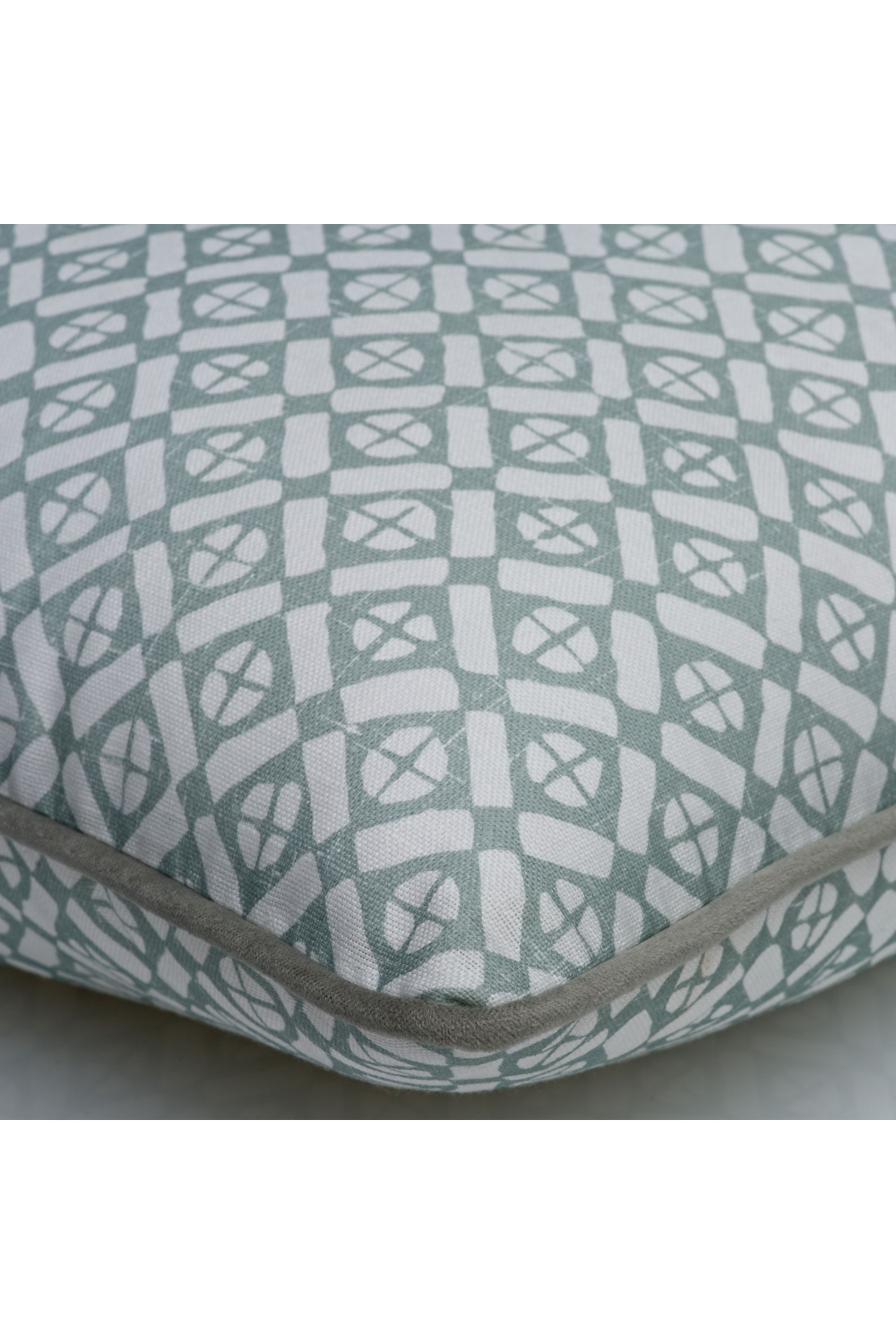Diamond Patterned Outdoor Throw Pillow | Andrew Martin Audley | OROA