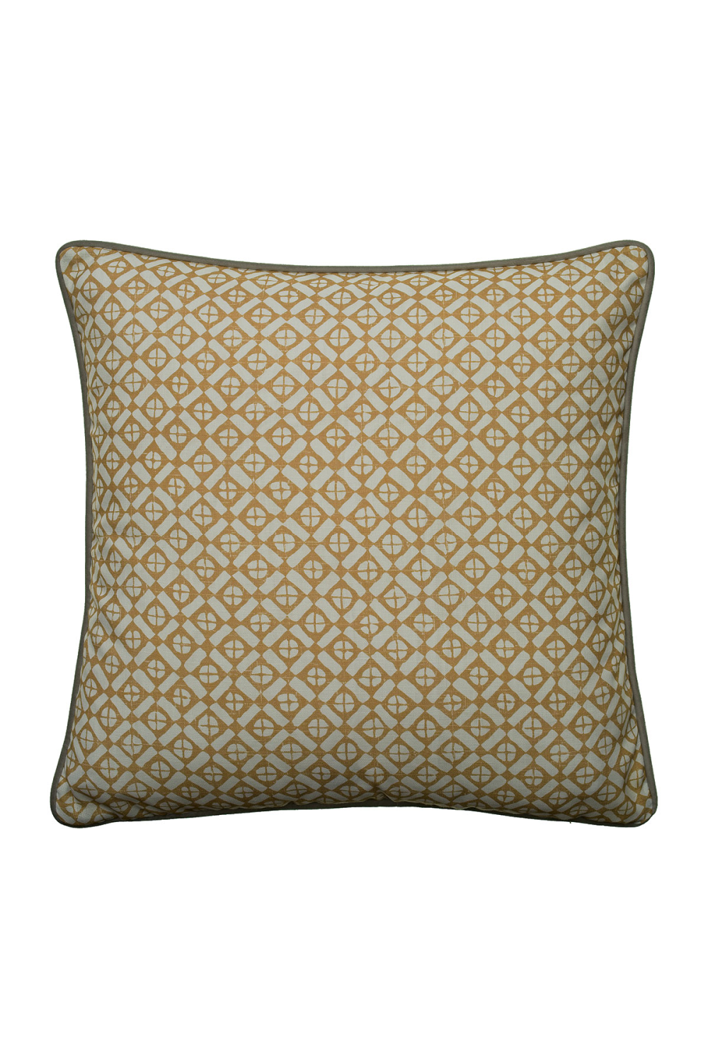 Diamond Patterned Outdoor Throw Pillow | Andrew Martin Audley | OROA