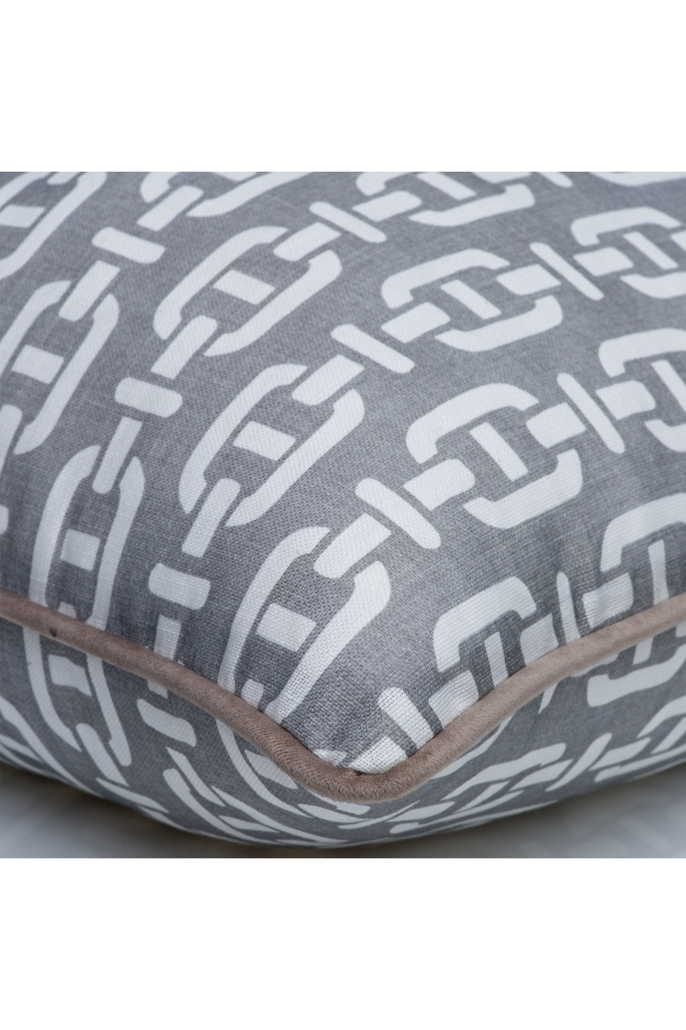 Chain Link Outdoor Throw Pillow | Andrew Martin Burlington | OROA