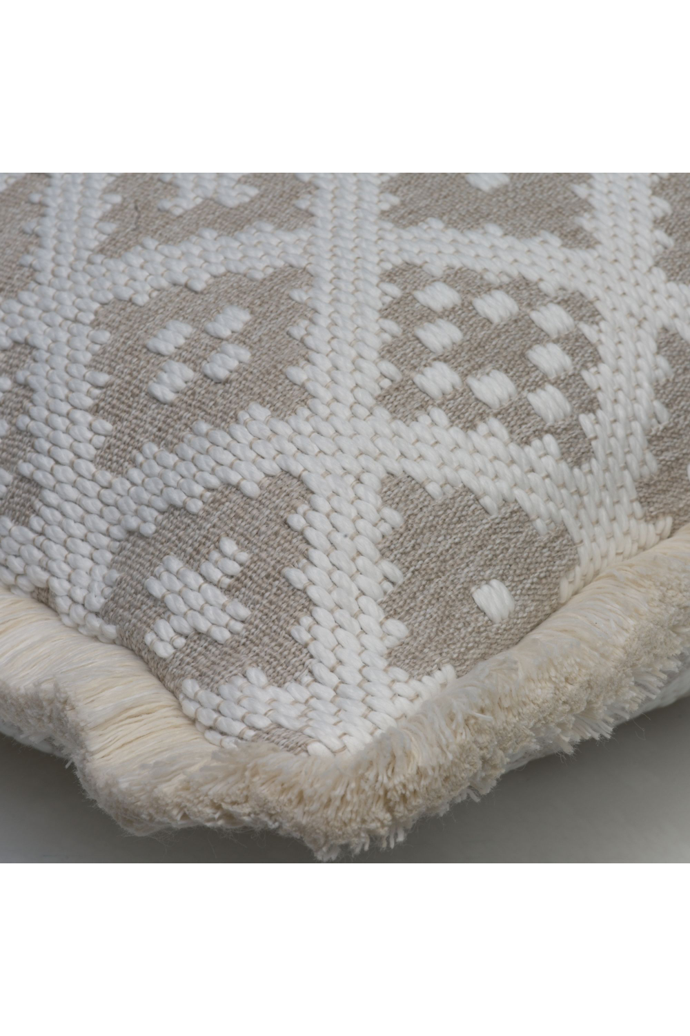 Geometric Patterned Outdoor Cushion | Andrew Martin Erba | Oroa.com