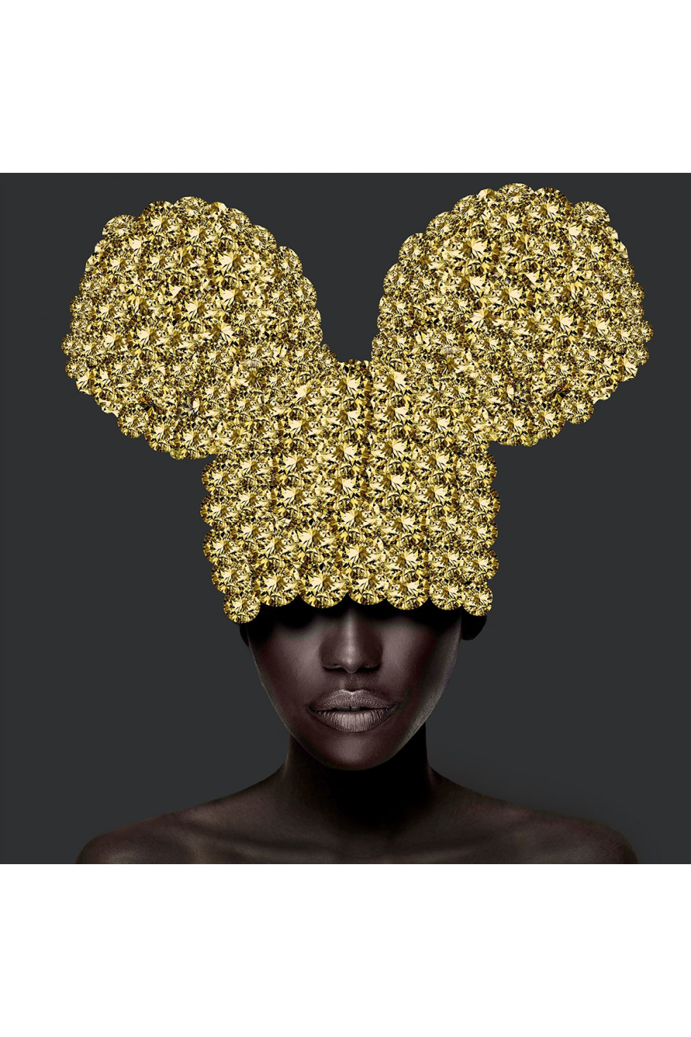 Golden Headdress Photographic Art | Andrew Martin Dreaming Of Mickey | Oora.com