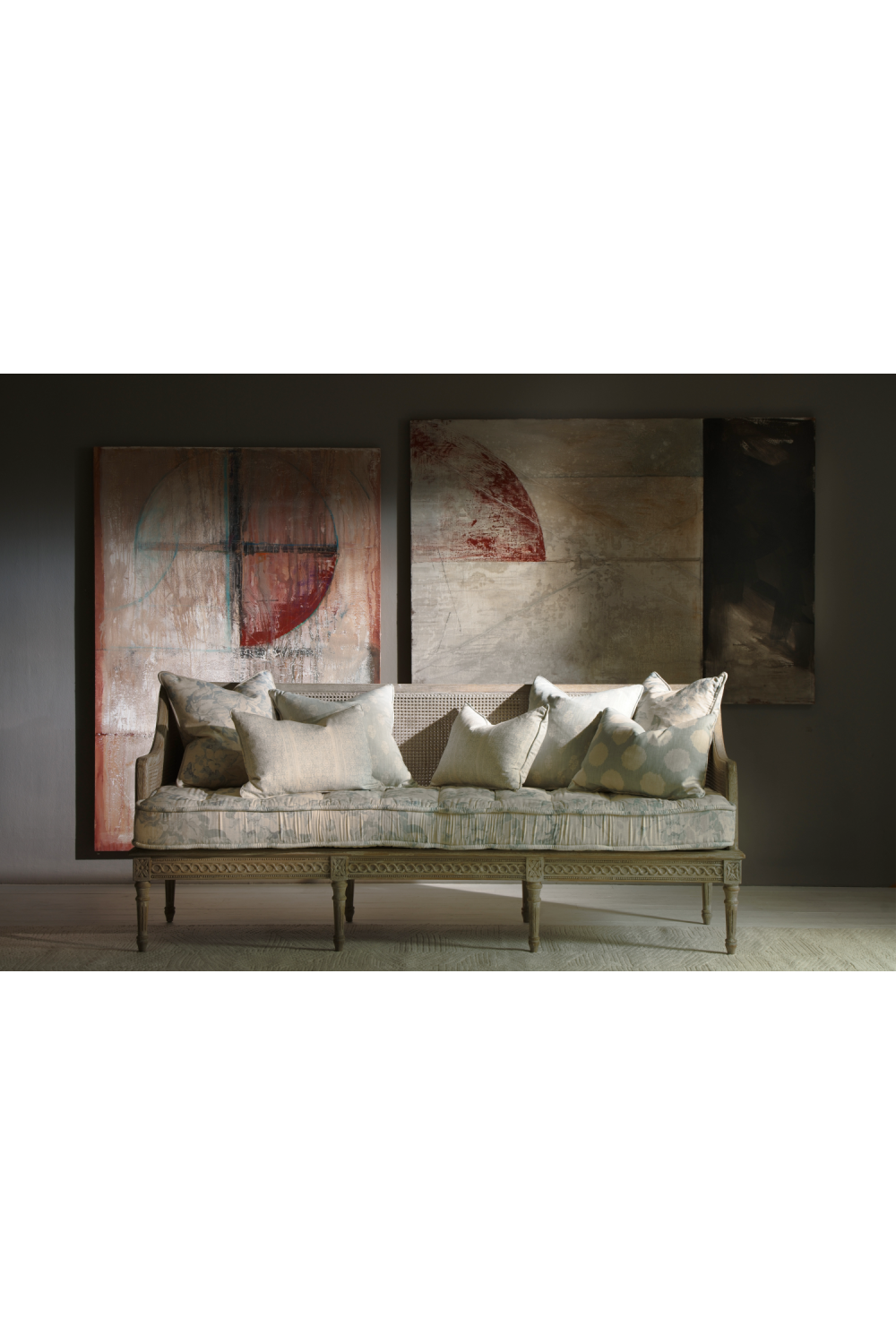 Indian Floral Cushion | Andrew Martin Buttercup | Oroa.com