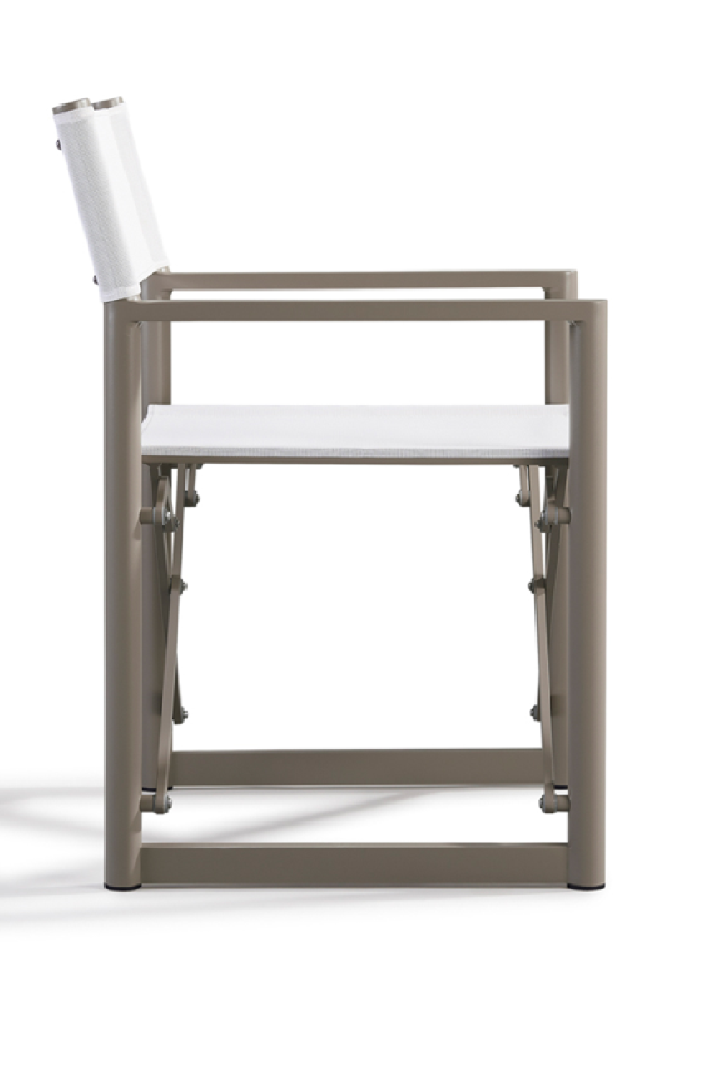 Taupe and White Outdoor Dining Chair | Andrew Martin Harlyn | OROA.com