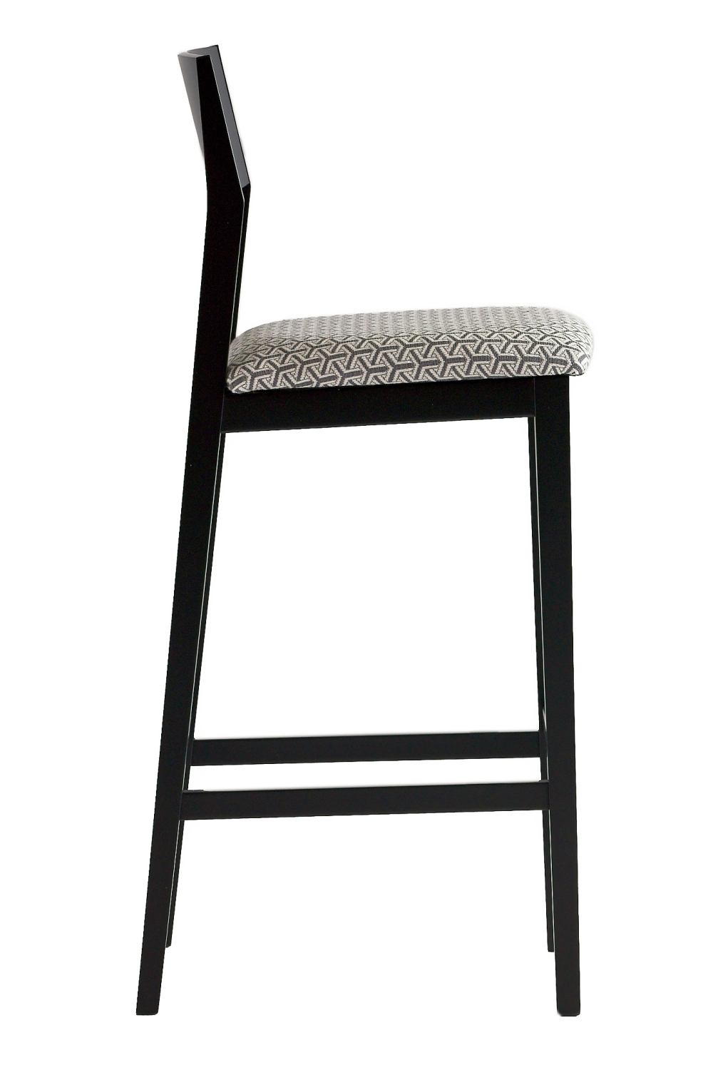 Black Modern Bar Stool | Andrew Martin Sumi | OROA