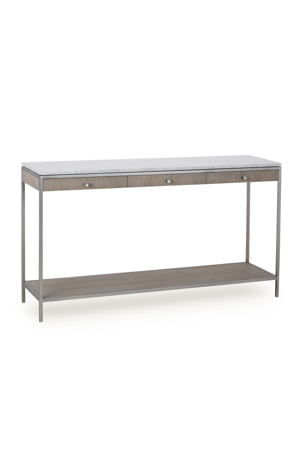 White Marble with Drawers Console Table | Andrew Martin Rufus | OROA