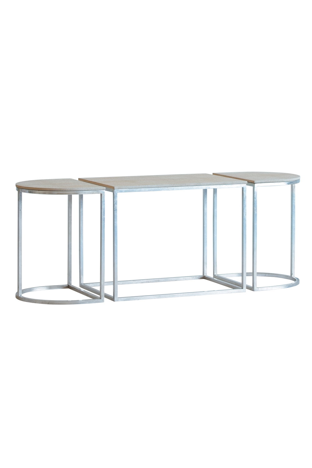 Cream Shagreen Coffee Table | Andrew Martin Phillipa | Oroa.com