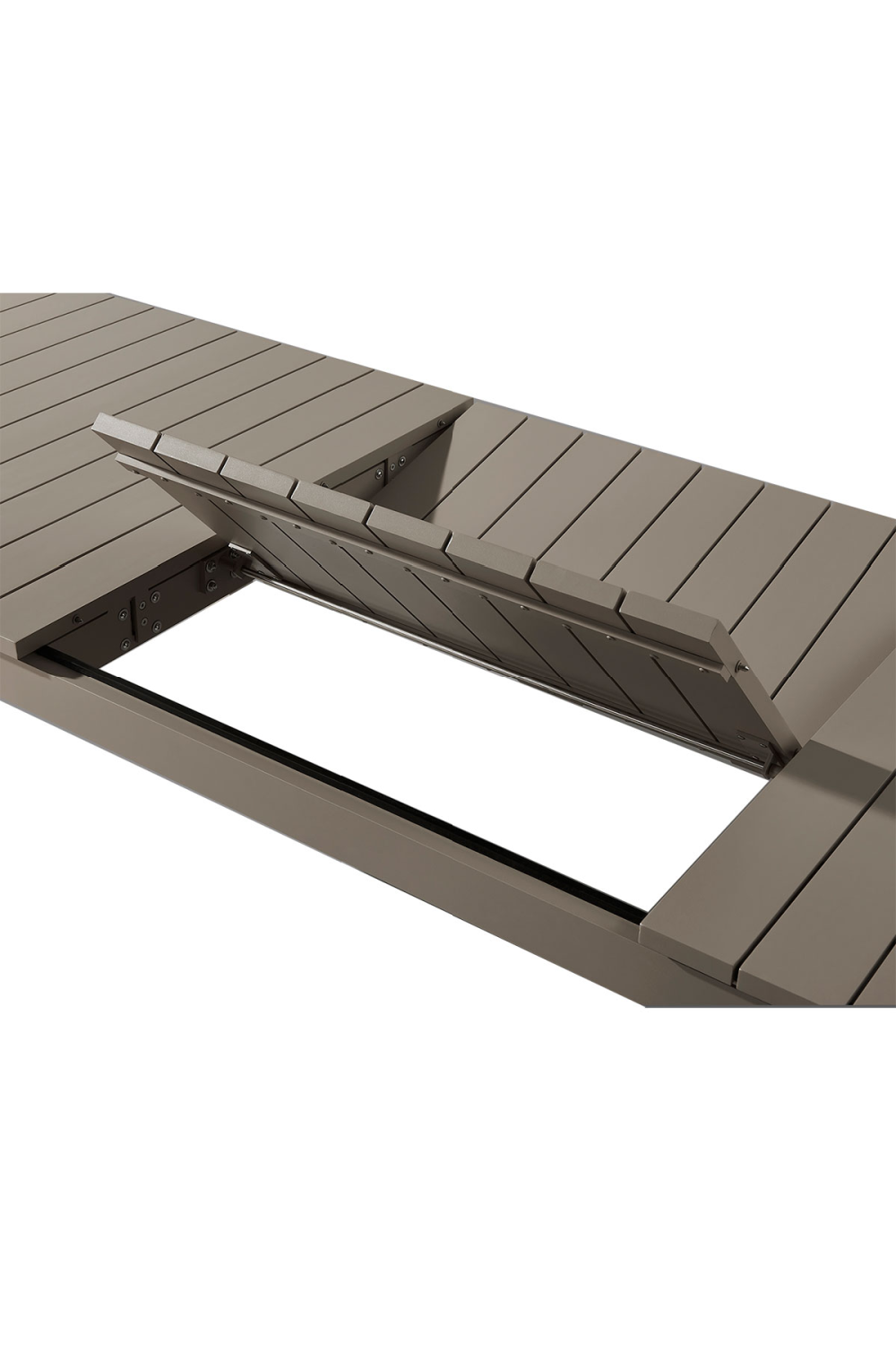 Taupe Extendable Outdoor Dining Table | Andrew Martin Harlyn | OROA