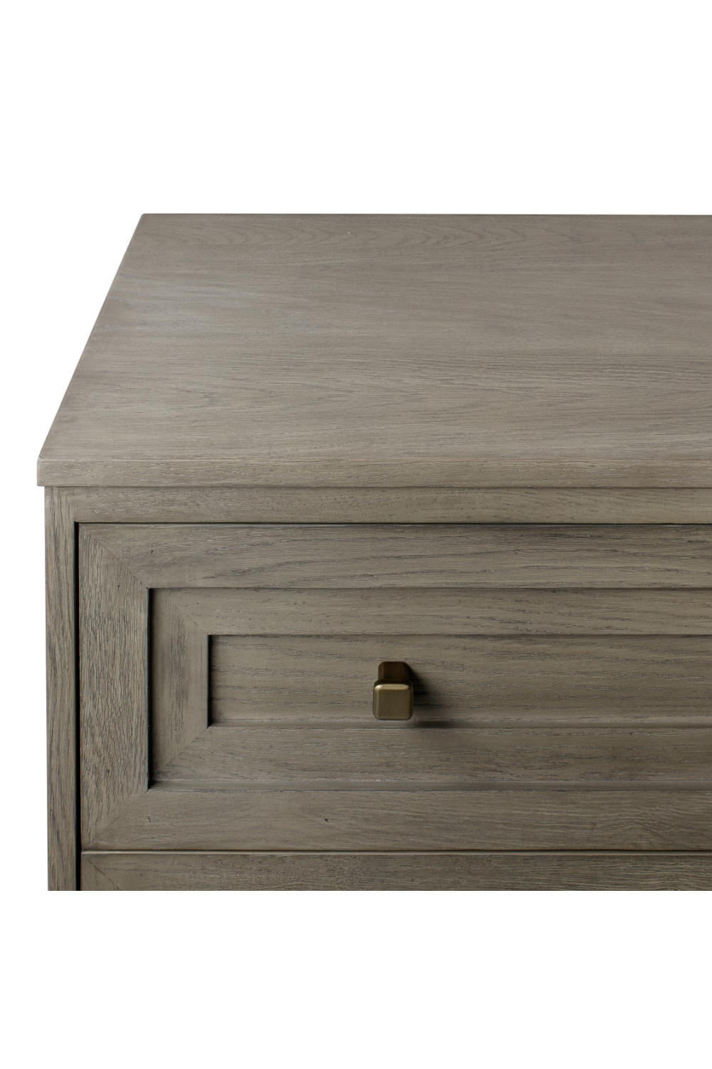 Taupe Oak Six Drawer Dresser | Andrew Martin Claiborne | OROA