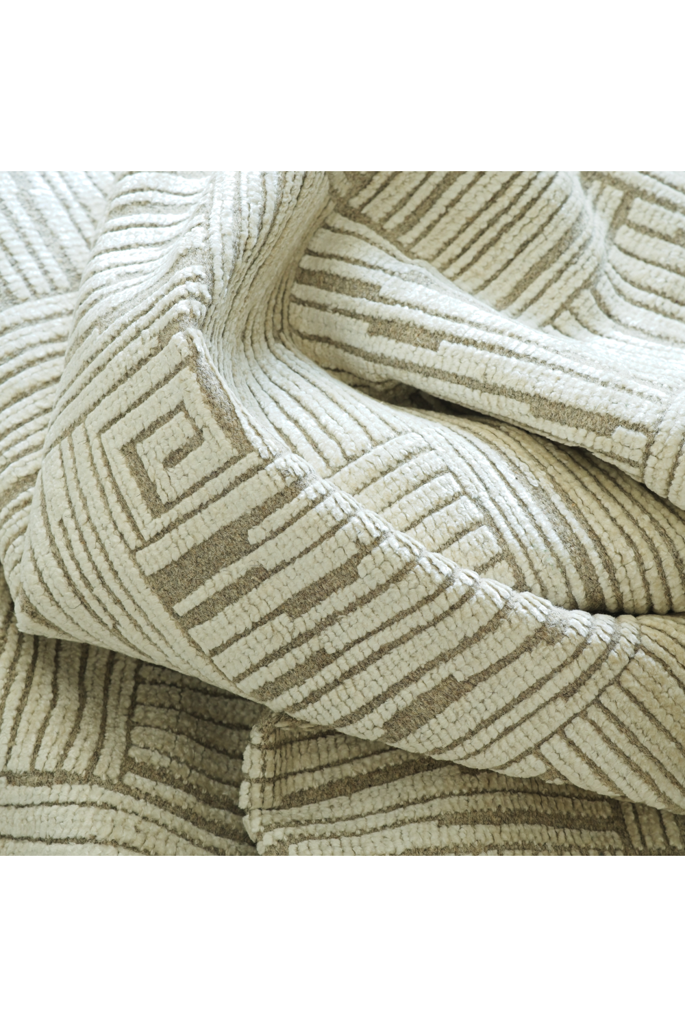 Natural Geometric Design Rug | Andrew Martin Ridge | Oroa.com