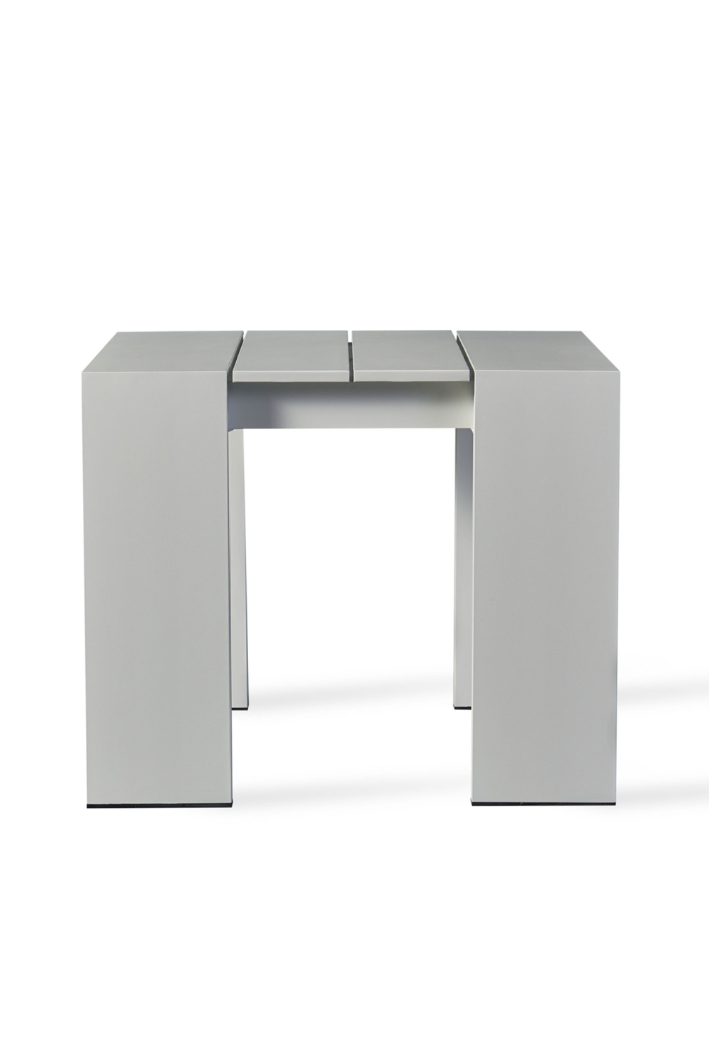 Slatted Wood Outdoor Side Table | Andrew Martin Harlyn | OROA
