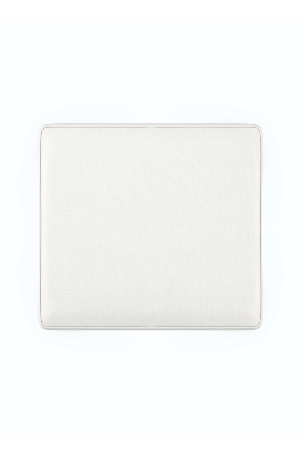 Cream Cushioned Ottoman | Caracole Victoriav | Oroa.com