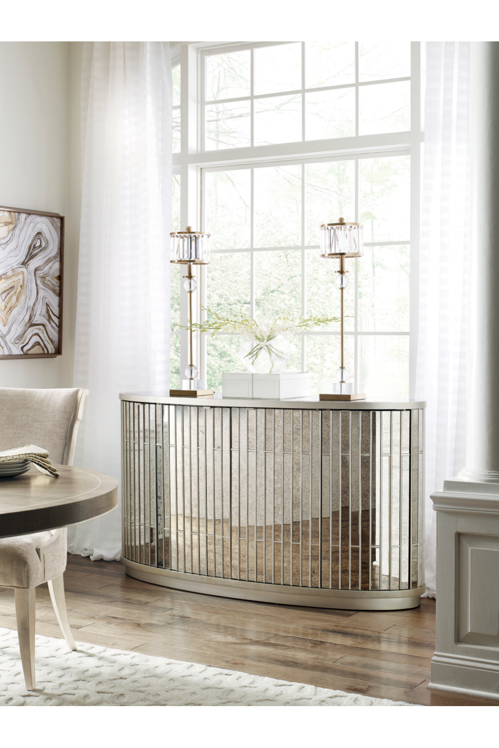 Silver Leaf Side Chair | Caracole Avondale | Oroa.com