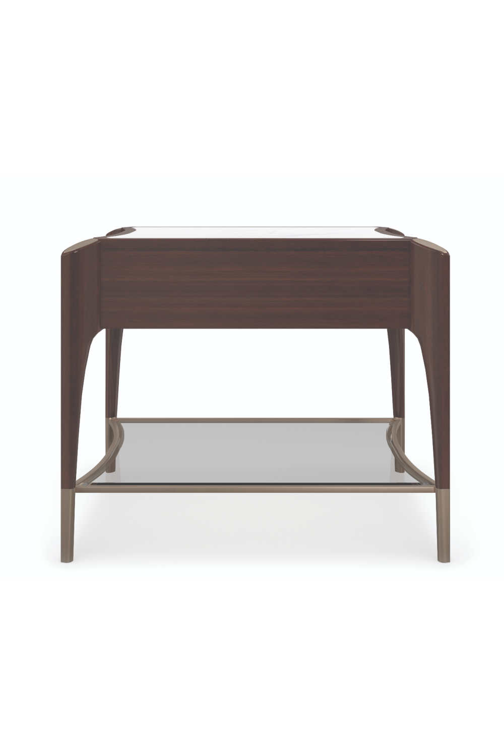 Rectangular Wooden Side Table | Caracole The Oxford | Oroa.com