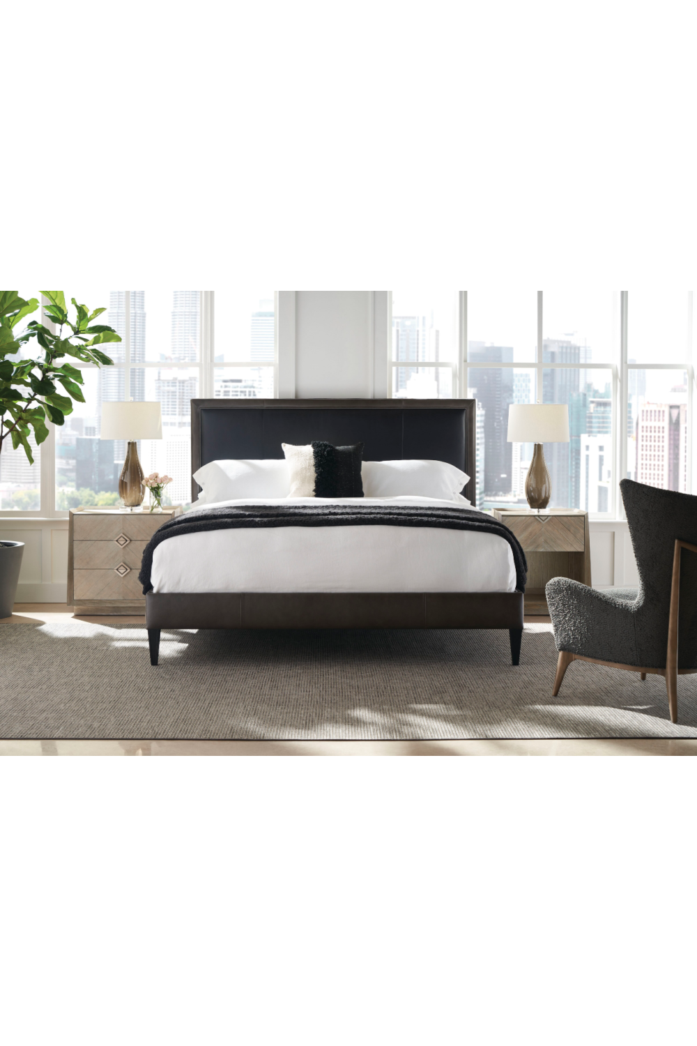 Modern Classic Cream Nightstand | Oroa.com