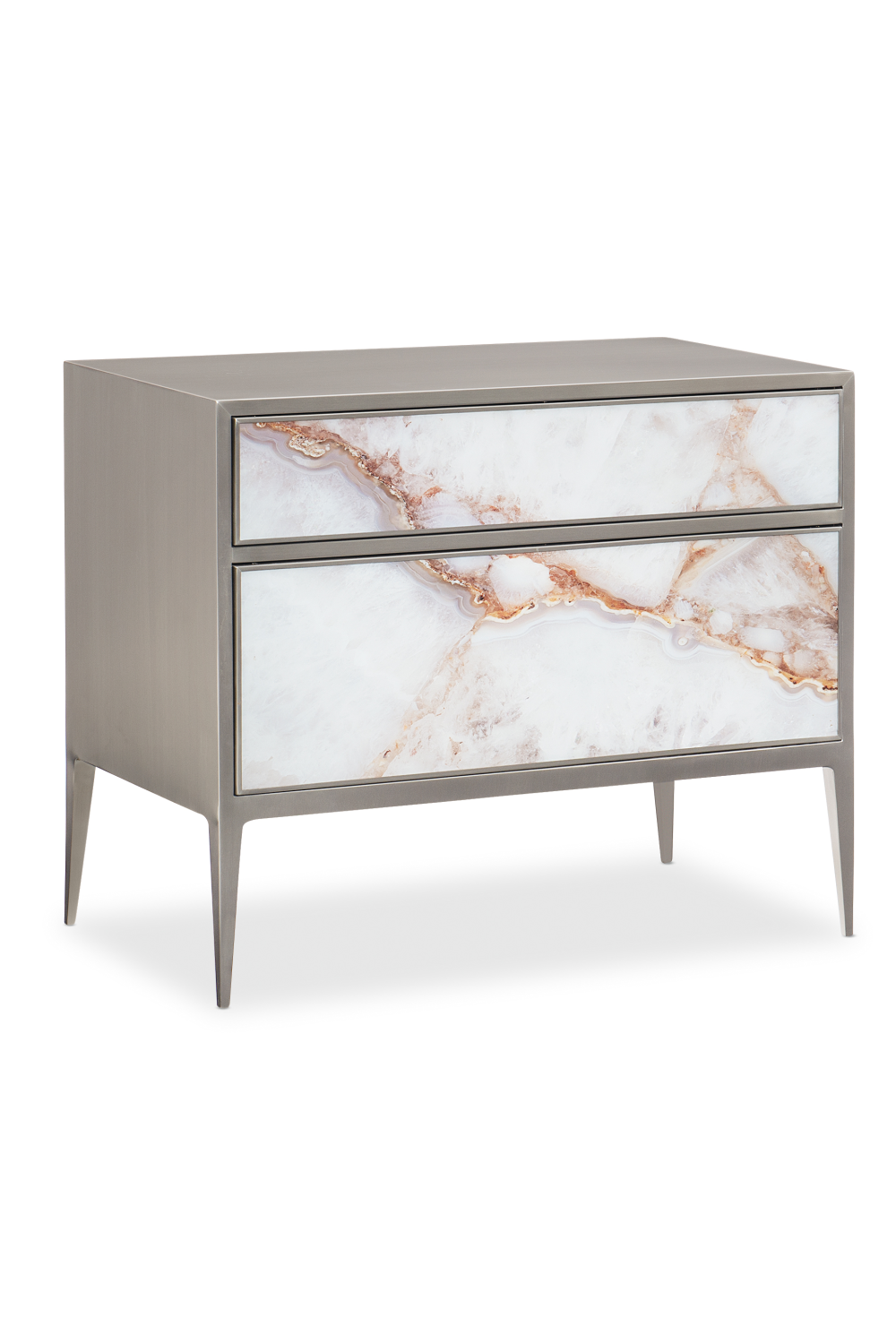 Agate Patterned Modern Chest | Caracole A Real Gem | Oroa.com