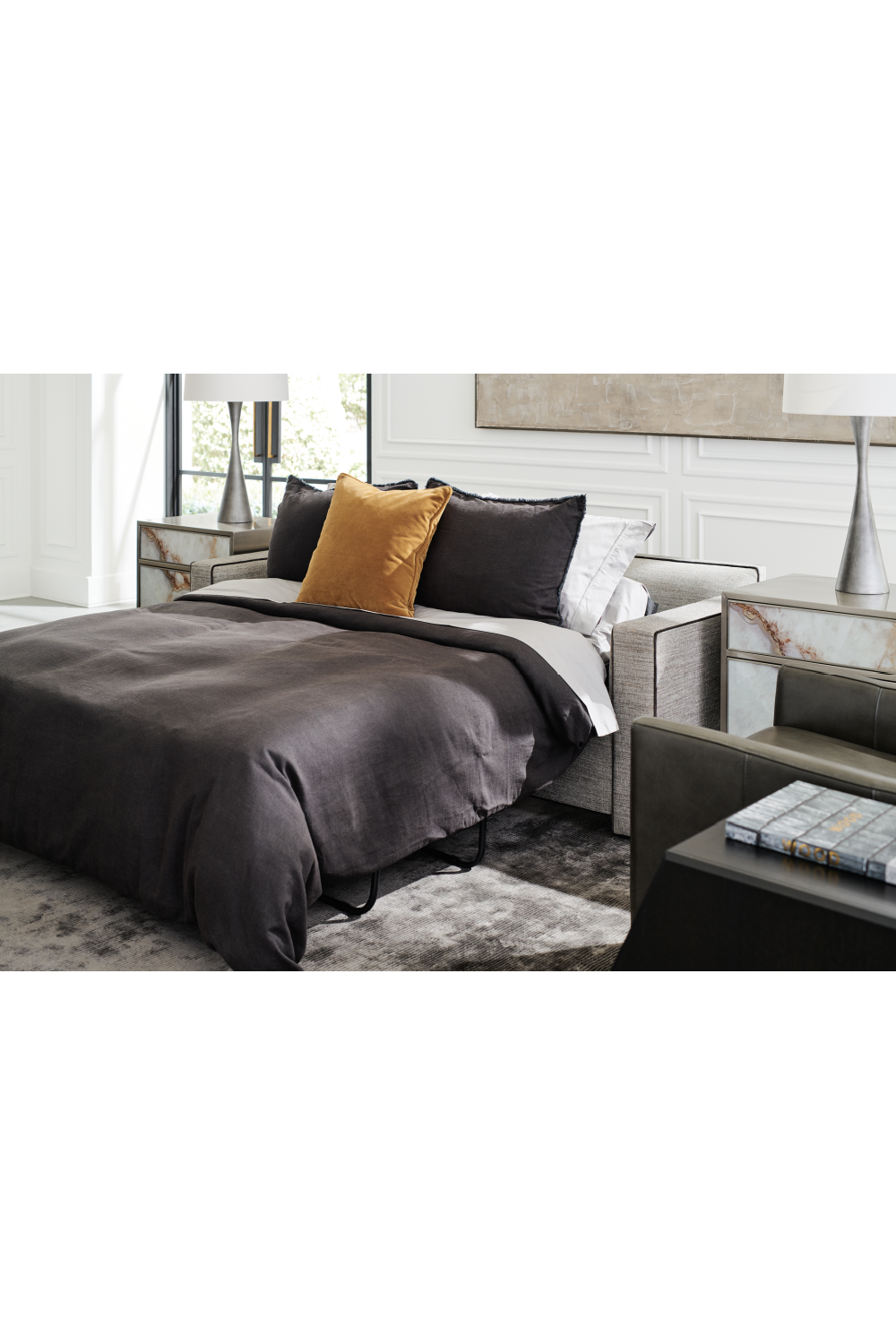 Agate Patterned Modern Chest | Caracole A Real Gem | Oroa.com