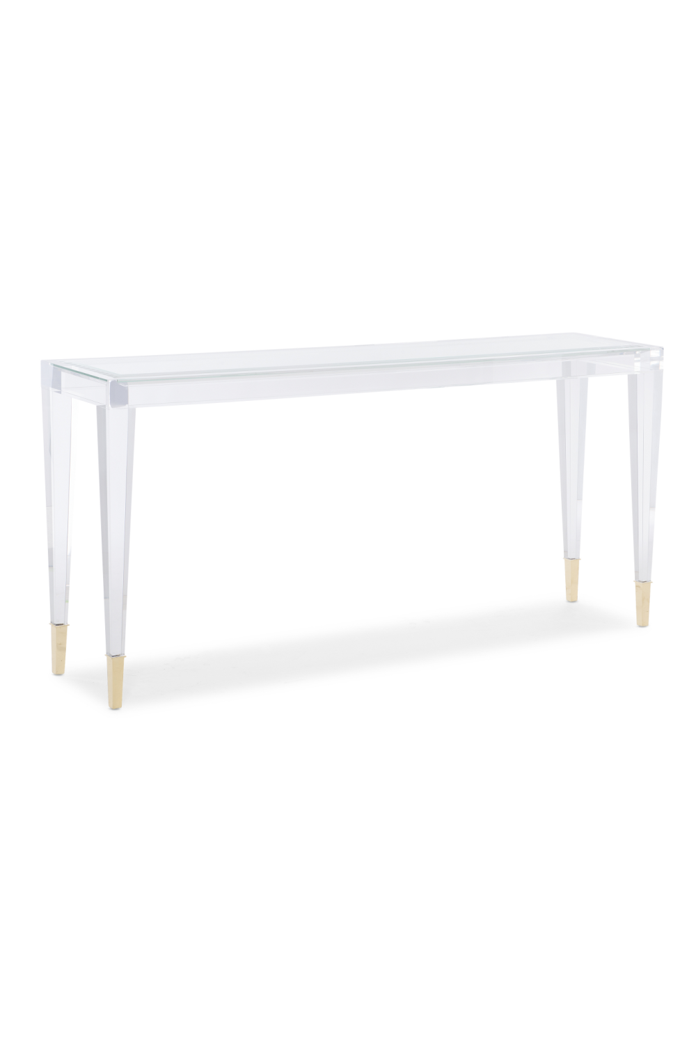 Transparent Modern Console Table | Caracole Ahhhhh | Oroa.com