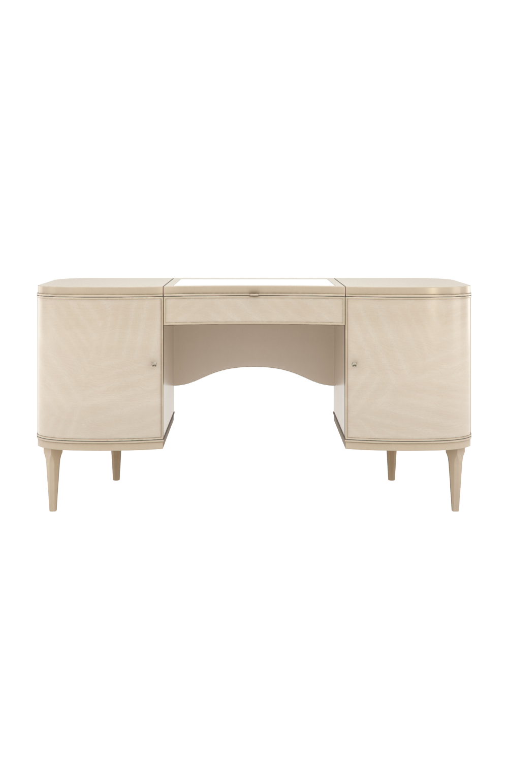 Cream Modern Vanity Table | Caracole Fancy Me | Oroa.com