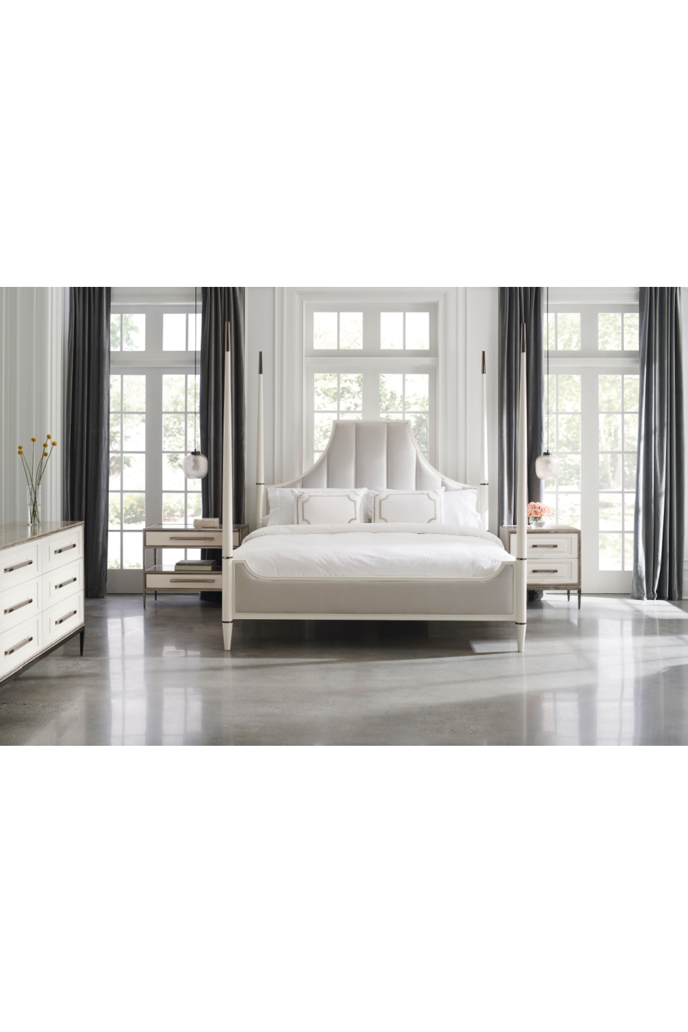 Bronze Framed Nightstand | Oroa.com