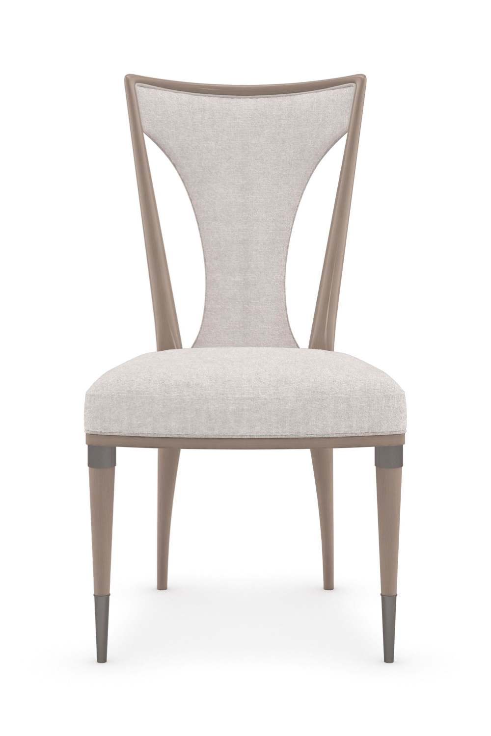 Beige Scandinavian Dining Chair | Caracole Take Your Seat II | Oroa.com