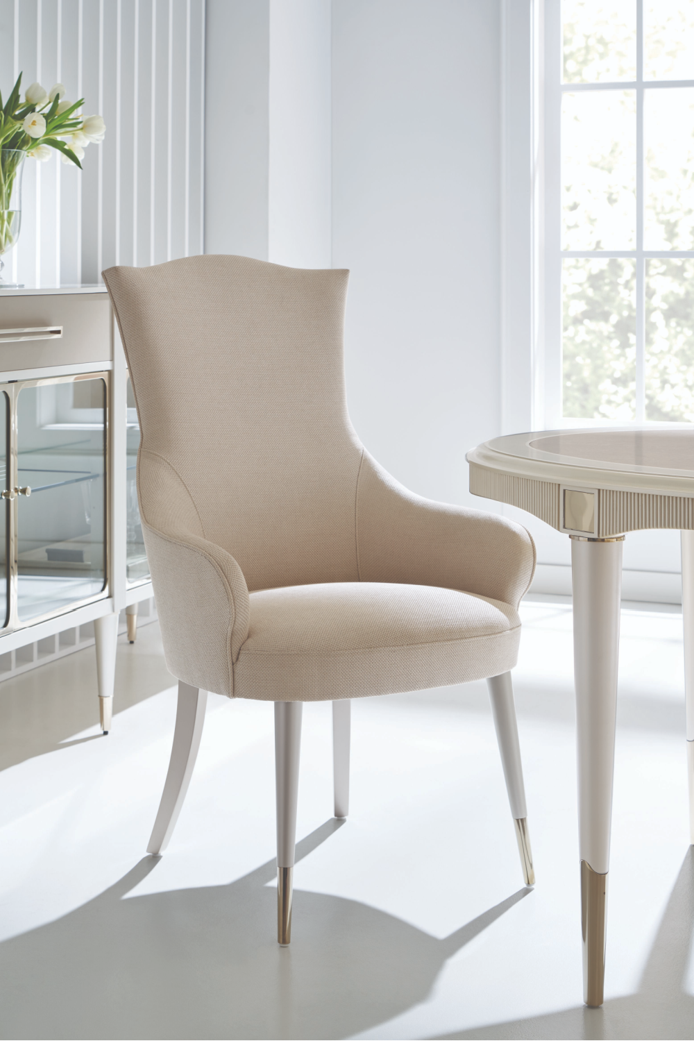 Glass Door Modern Sideboard | Caracole Love Interest | Oroa.com